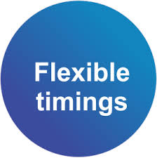 flexible session timings
